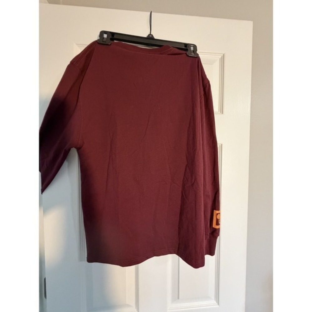 Walt Disney World Parks Castle Vintage Maroon Long Sleeve Retro Shirt Size XS - Picture 4 of 7